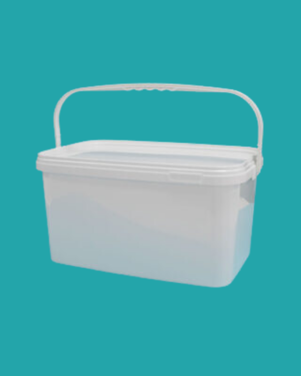 10L Rectangular Squat Bucket