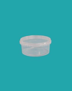 400ml Clear Round Pot (122mm DIA)