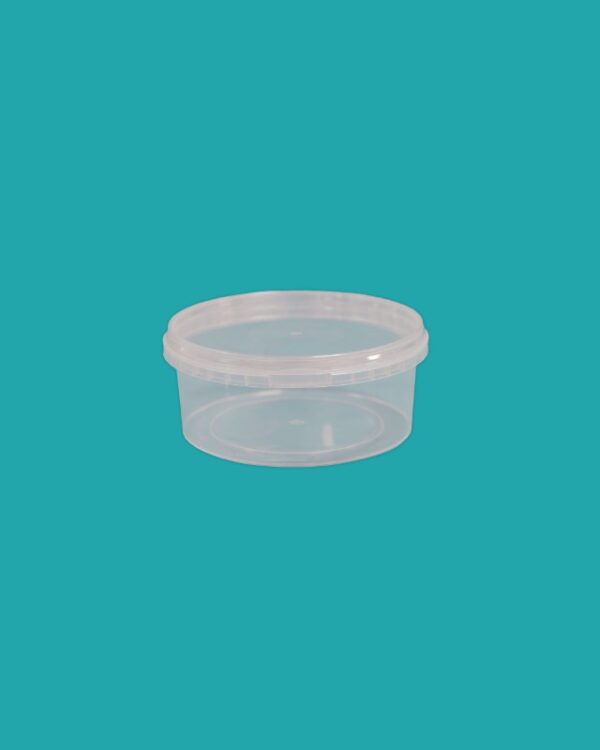 400ml Clear Round Pot (122mm DIA)