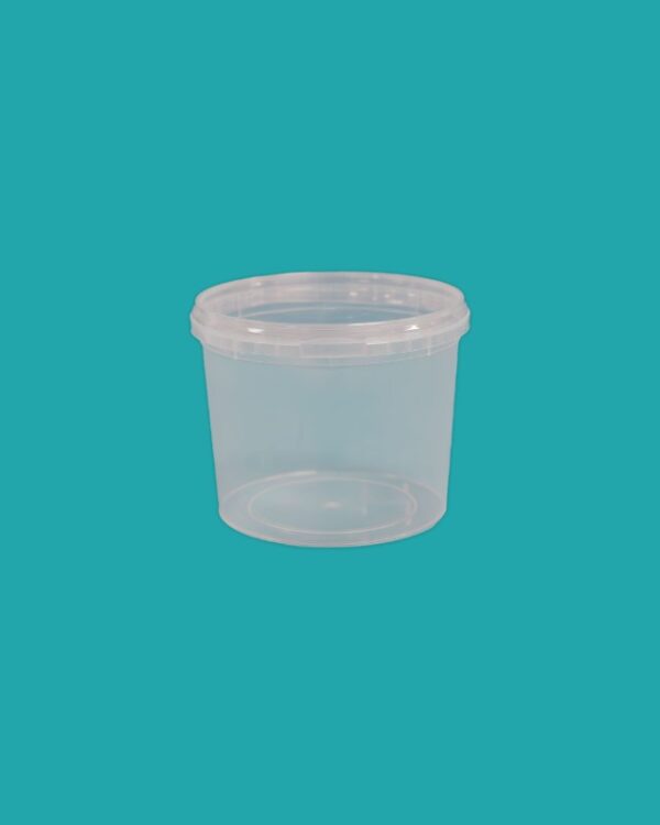 800ml Clear Round Pot (122mm DIA)
