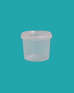 375ml Clear Round Pot (97mm DIA)