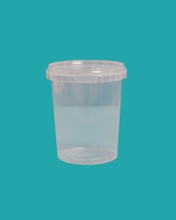 520ml Clear Round Pot (97mm DIA)