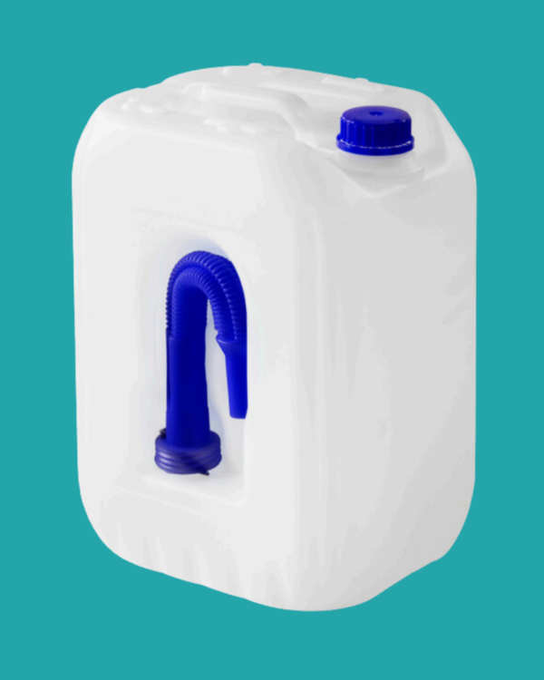 5 Litre AdBlue Jerry Can with DIN/42mm Neck 30% PCR