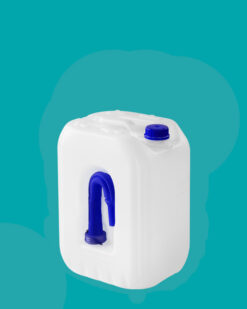 5 Litre AdBlue Jerry Can with DIN/42mm Neck 30% PCR