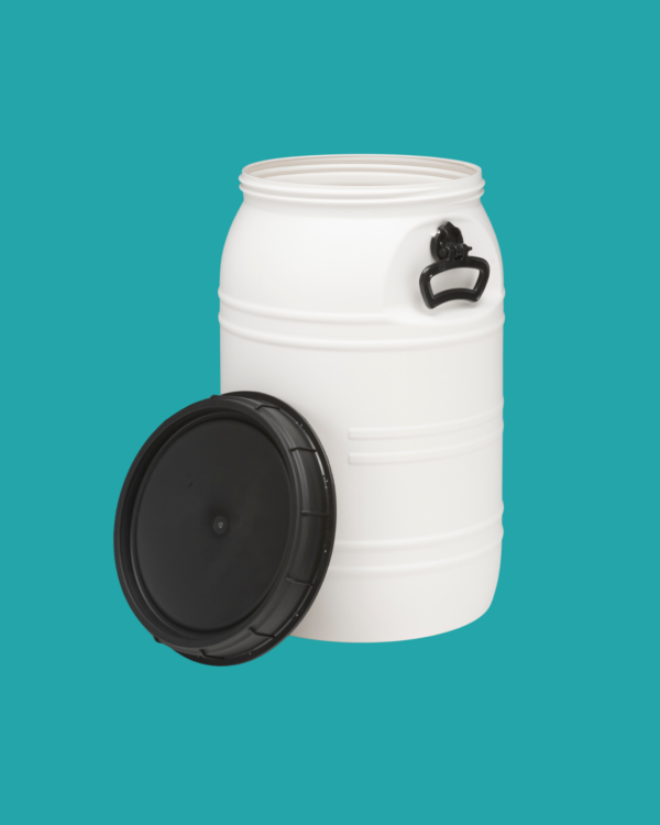 70 Litre Barrel with Screw Lid & Handles - Image 2